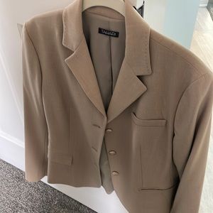 Cream Tahari blazer - size 14
